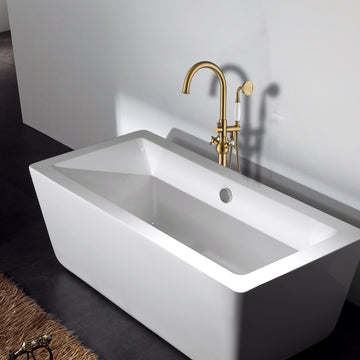 Freestanding Faucet with Multi-function