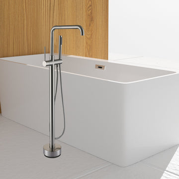 Freestanding Faucet with adjustable temperature