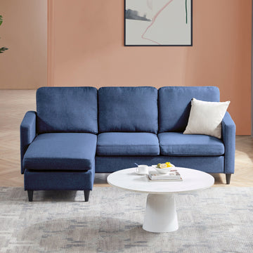 3-Seater Reversible Sectional Sofa with Handy Side Pocket