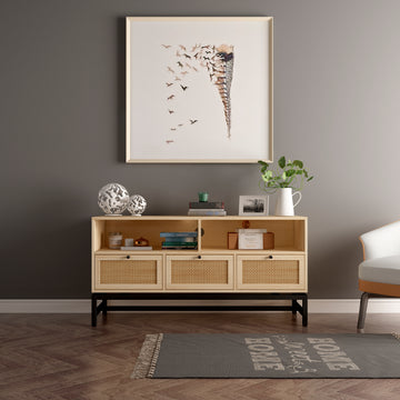 Clihome® | 3 Drawer TV Stand