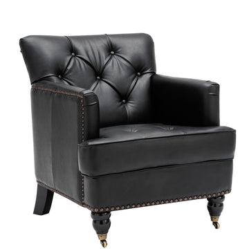 Modern Style Tub Chair for Living Room,PU leather club chair