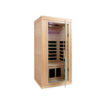 One person infrared sauna room