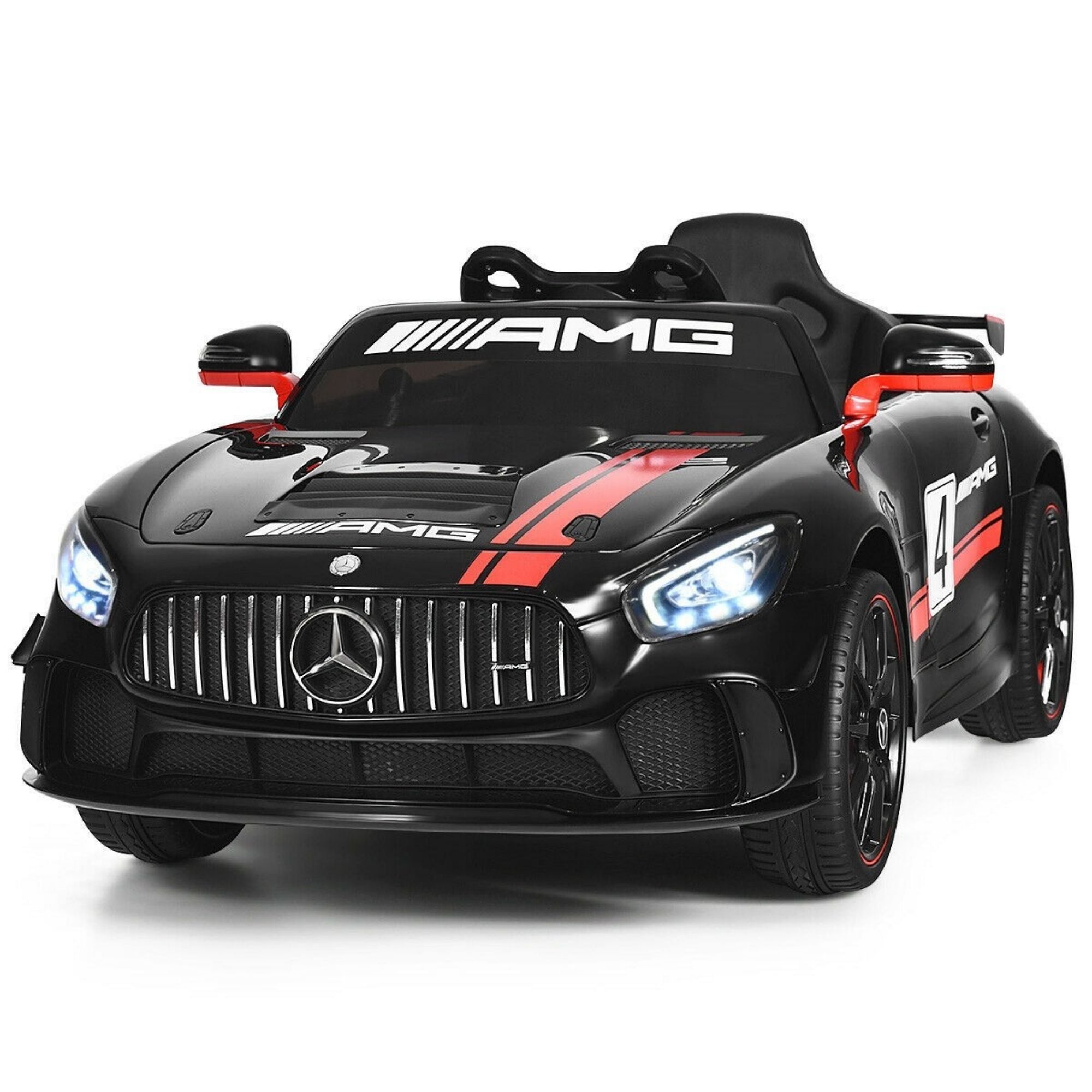 12V Mercedes Benz AMG Licensed Kids Ride On Car with 2.4G Remote Control and Swing Function
