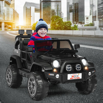 12V 2 Seater Kids Ride On Car with Storage Room