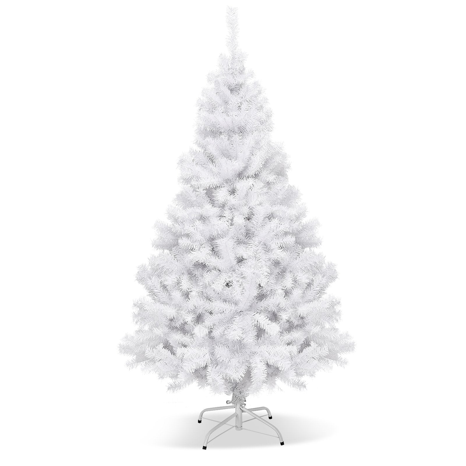 6' / 7.5' / 9' Hinged Artificial Christmas Tree with Metal Stand