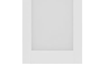 30 in. 1-lite Interior Tempered Frosted Glass Door Slab