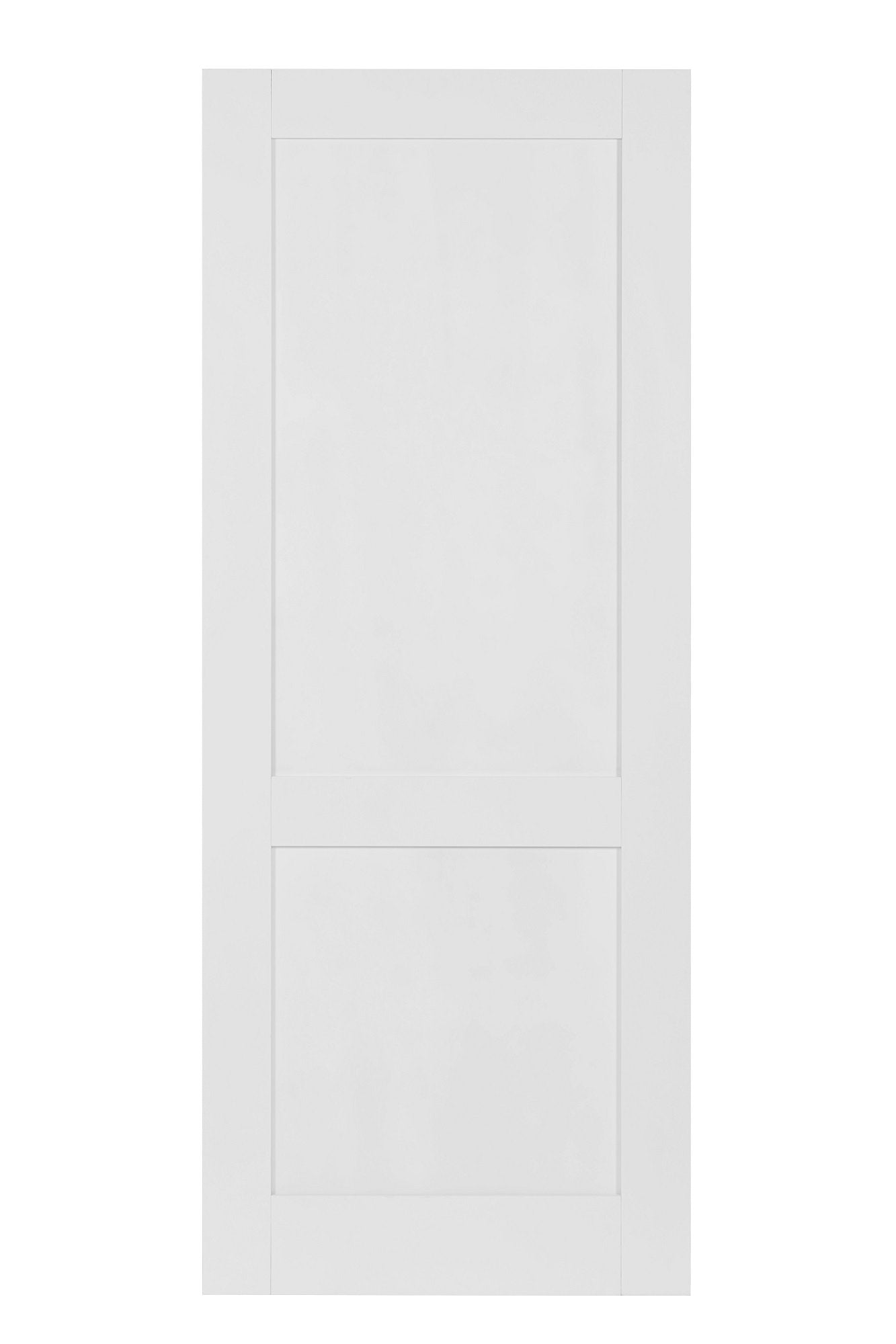 32 in. 1 Panel Solid Core Primed Panel Interior Door Slab