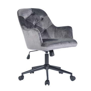 Grey Fabric Computer Executive Chair