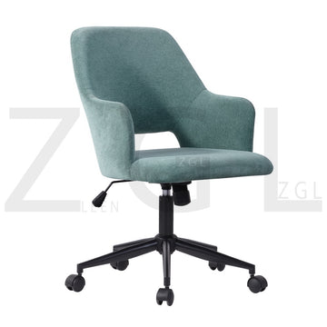 Green Coral Fabric Task Chairs  Desk Chairs