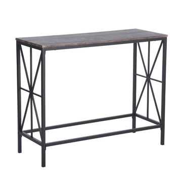 Dark Brown Console Table End/ Side Table