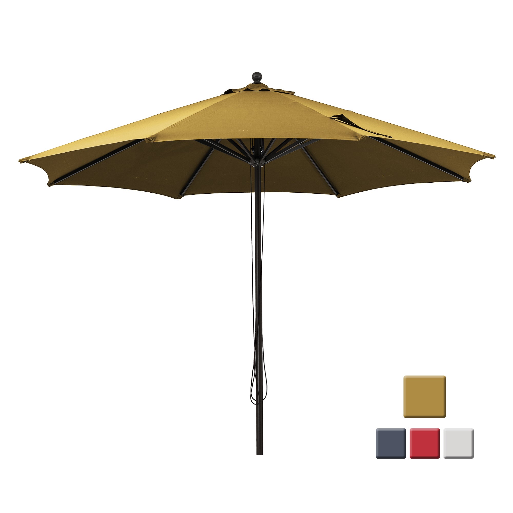 12-Ft Market Patio Umbrella(Khaki)
