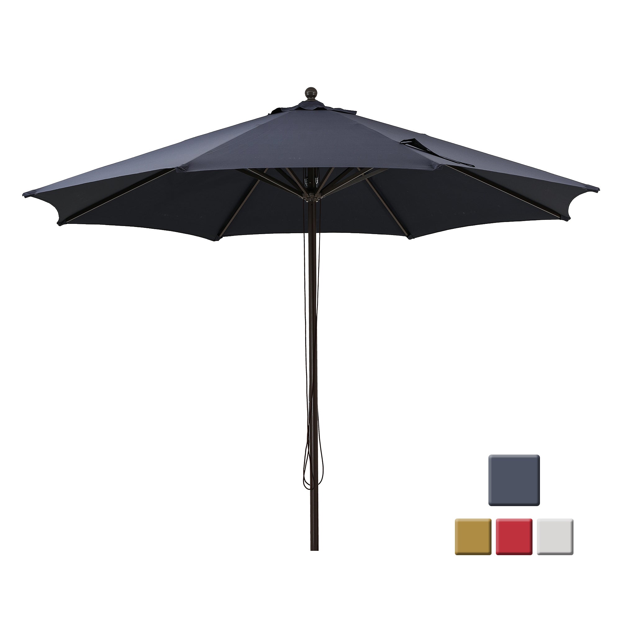 12-Ft Market Patio Umbrella(Navy)