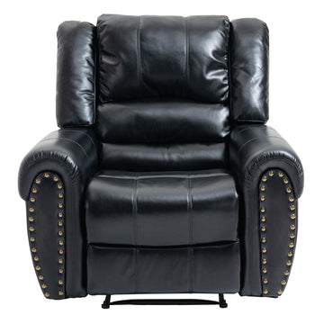 Classic Faux Leather Manual Standard Recliner