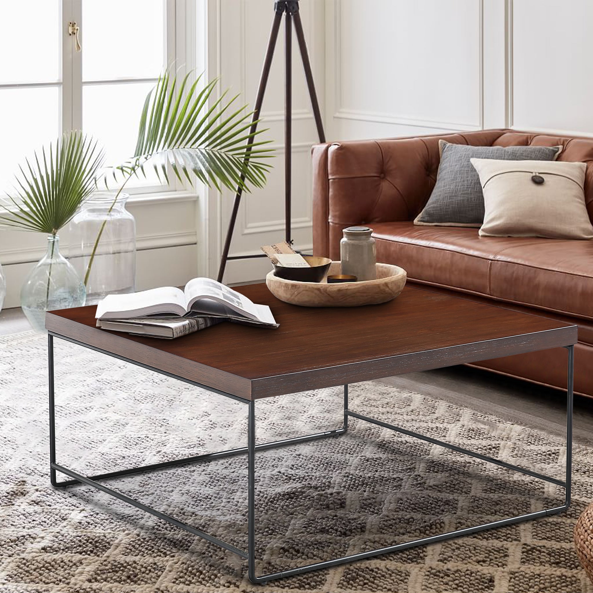 Clihome® | Square coffee table
