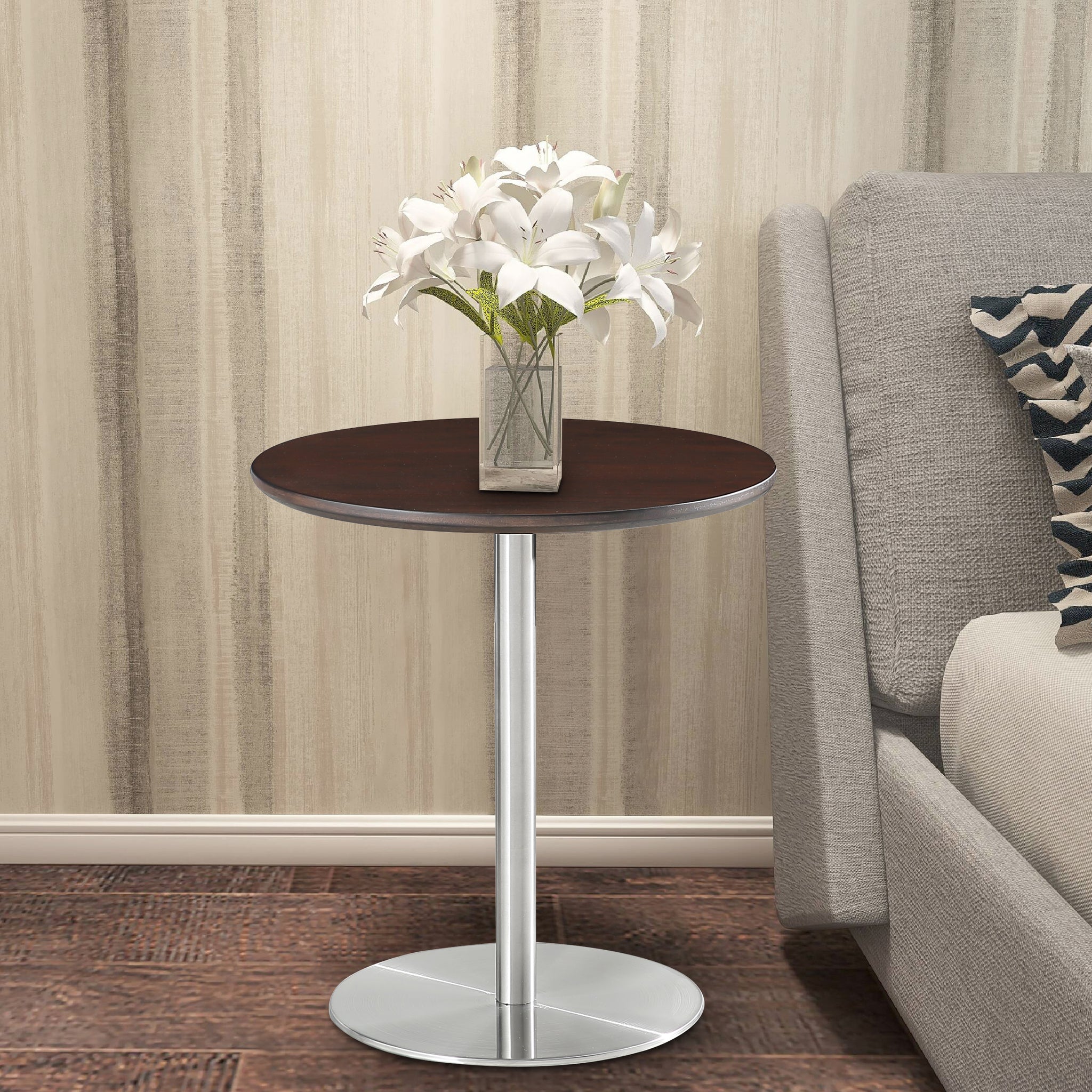 Clihome® | Modern Pedestal End Table