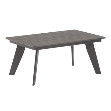 40inch outdoor rectangular resin coffee table